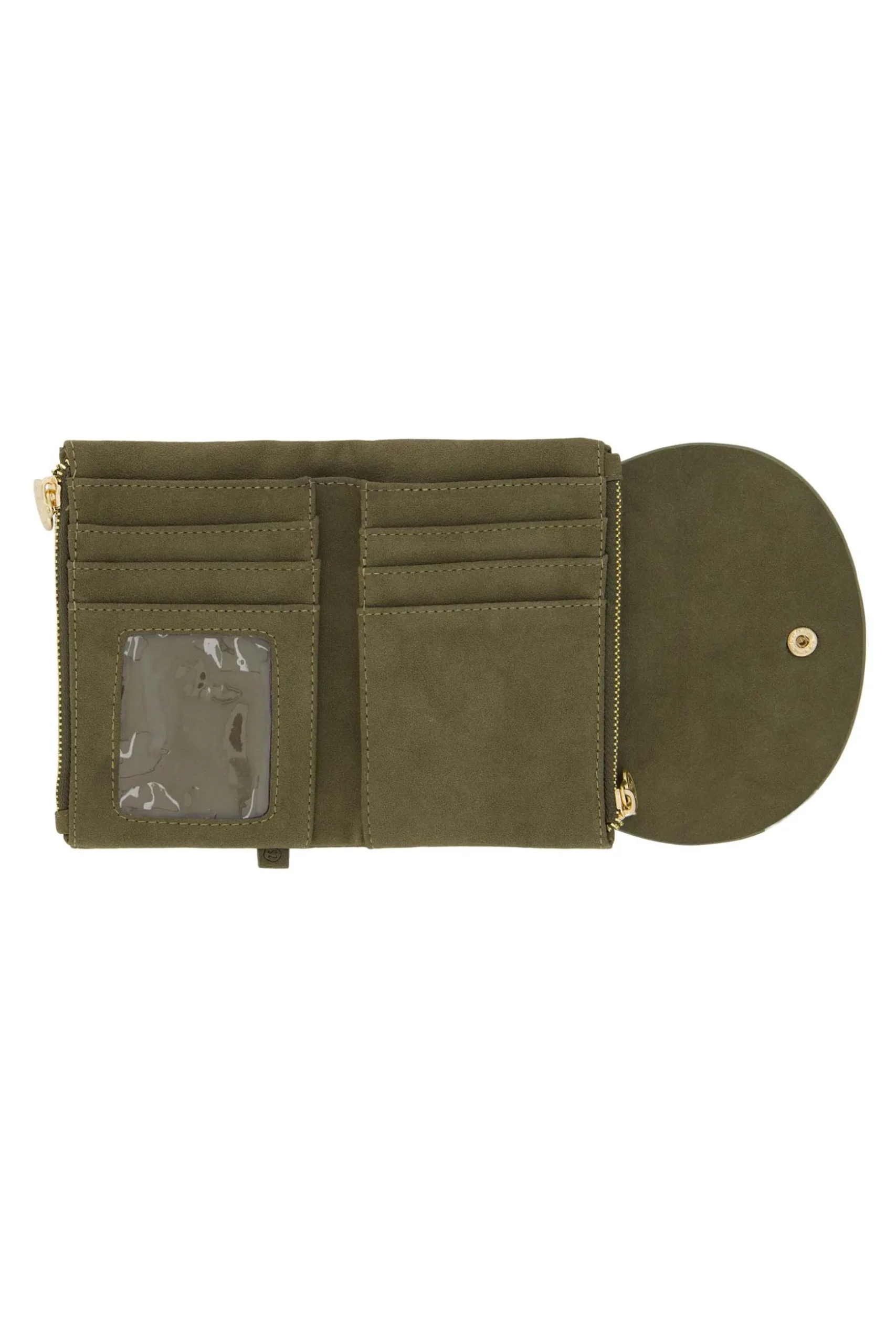 zusss portemonnee donkergroen