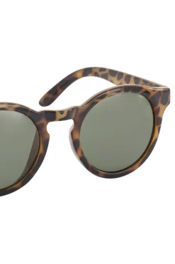zusss ronde zonnebril gevlekt