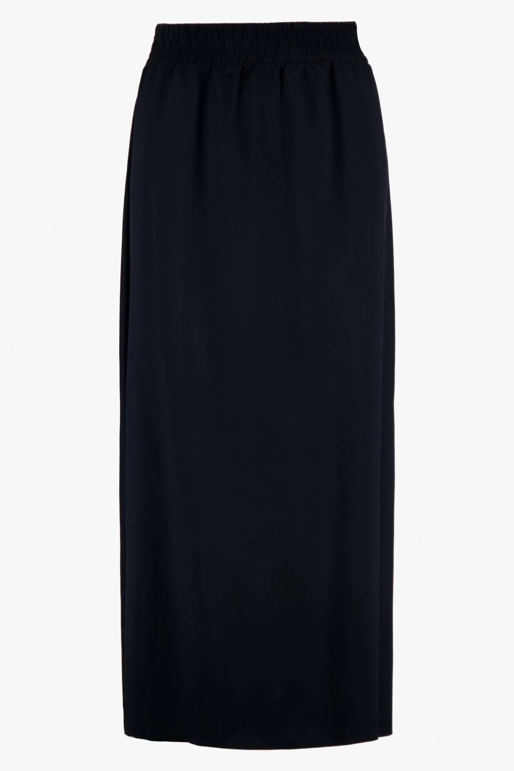 zusss satijnen twill rok donkerblauw