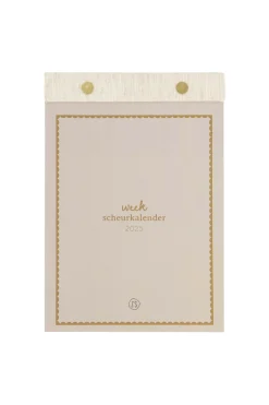zusss scheurkalender 2025 zand/goud