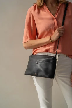 zusss schoudertas zwart