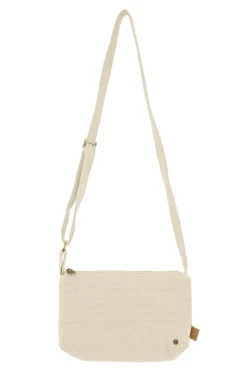 zusss schoudertasje met stiksels peper en zout