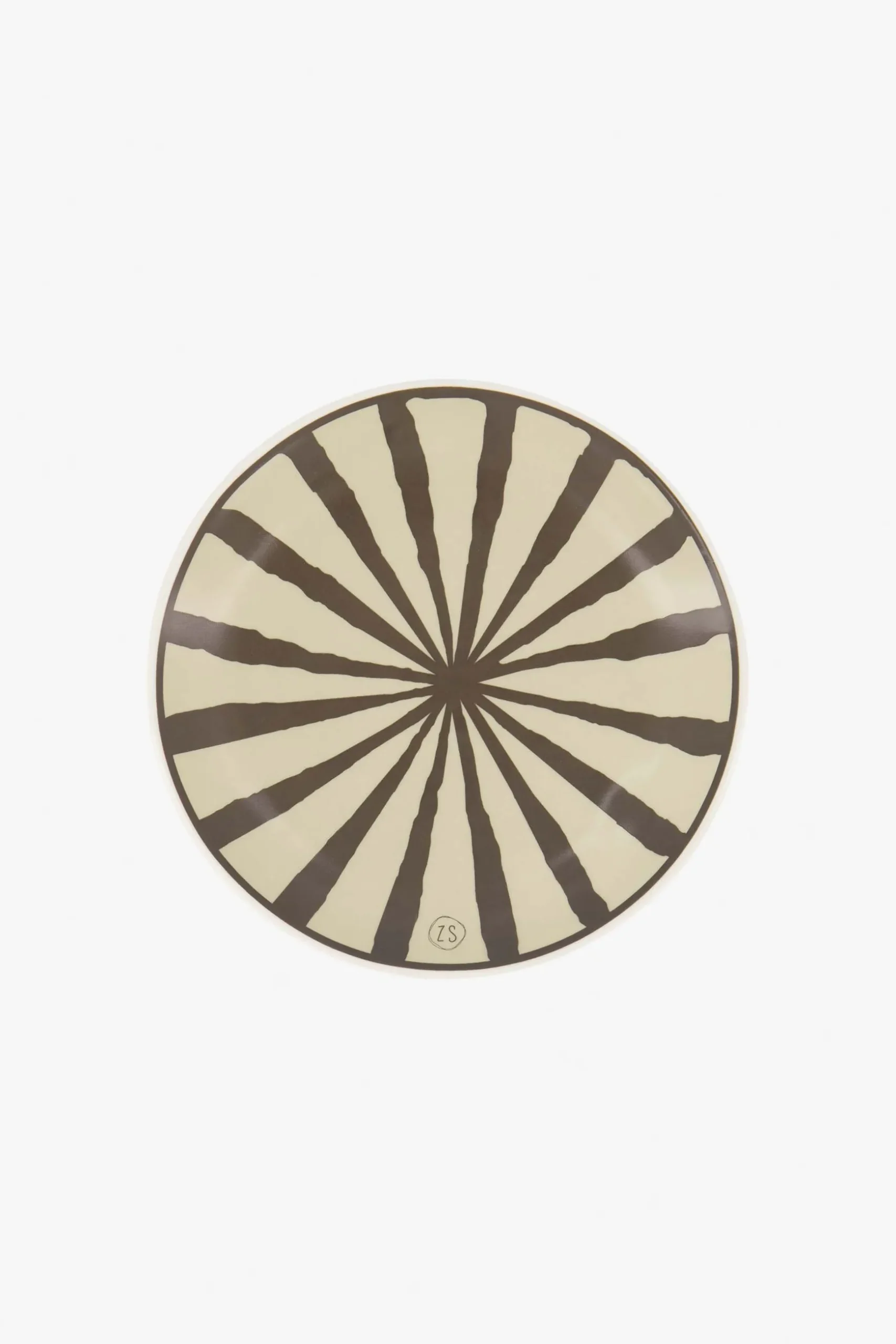 zusss sierbordje strepen zand antraciet