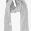 zusss sjaal met kabel lichtgrijs