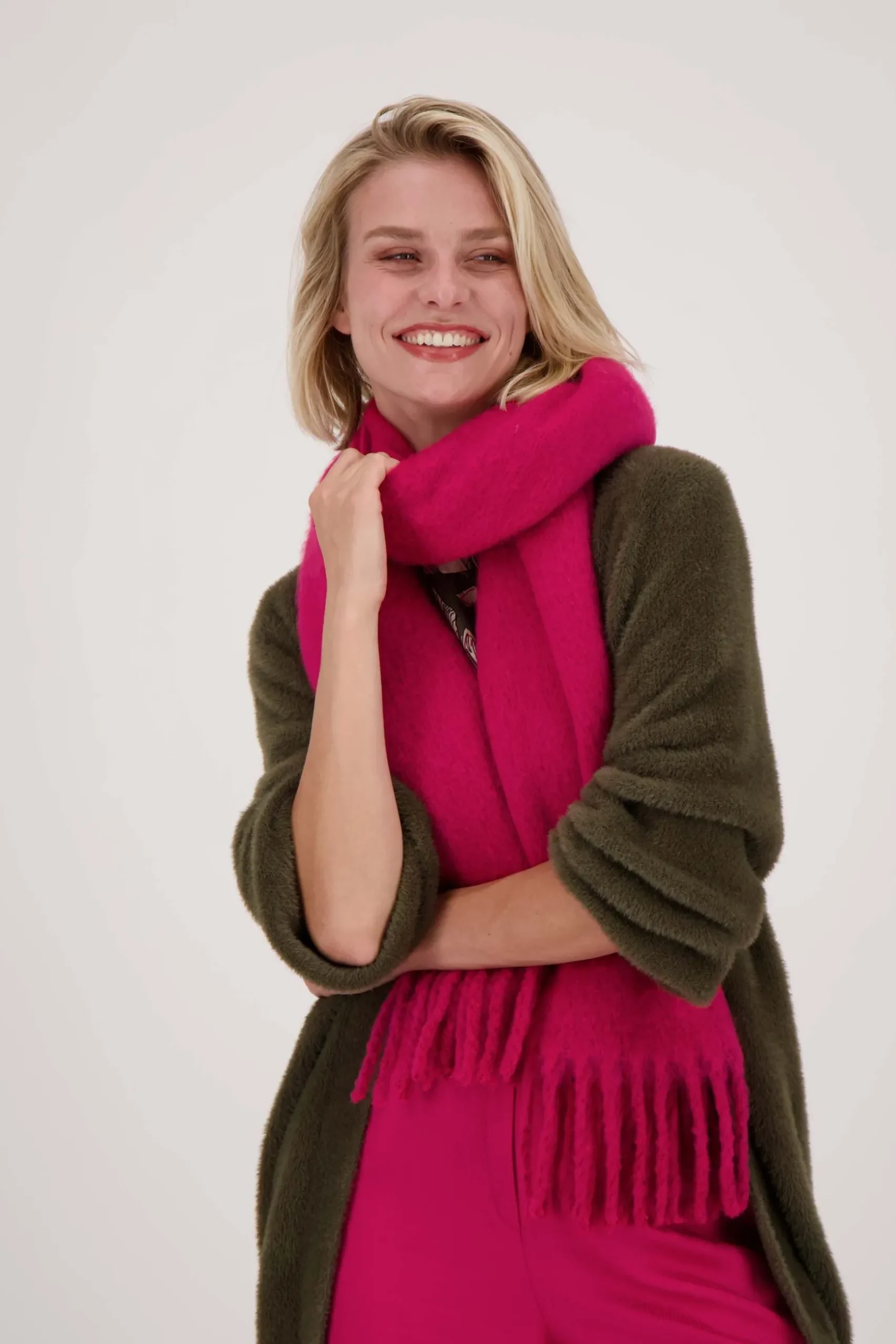 zusss sjaal roze rood