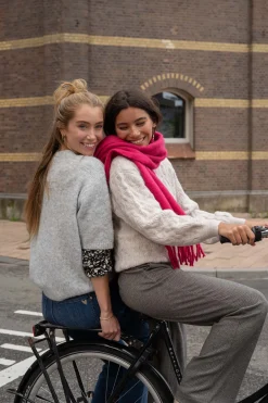 zusss sjaal roze rood