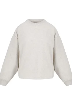 zusss sweater met tekst grijs melee