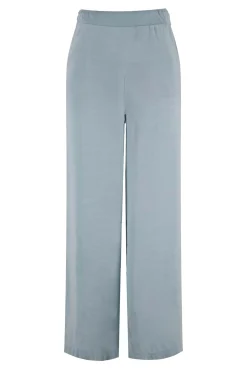 zusss tencel broek grijsblauw