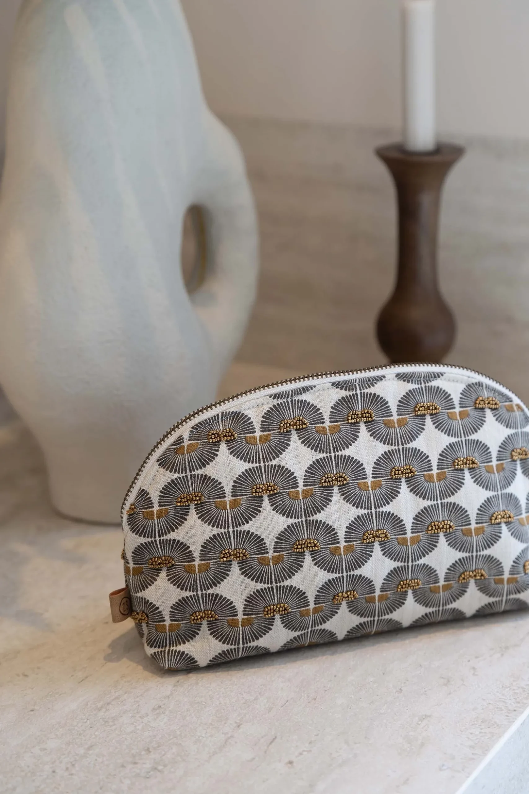 zusss toilettas waaiers zand/oker/leem