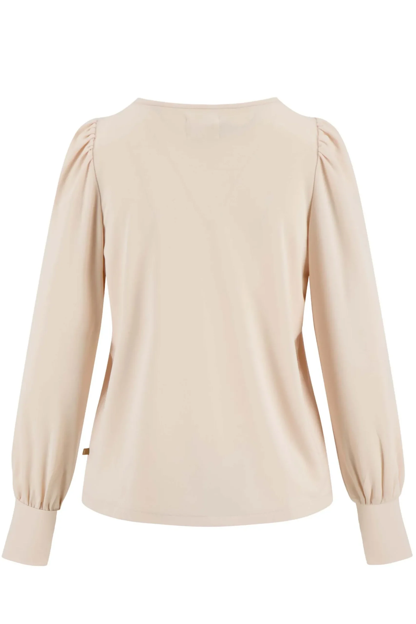 zusss top met boothals zachtroze