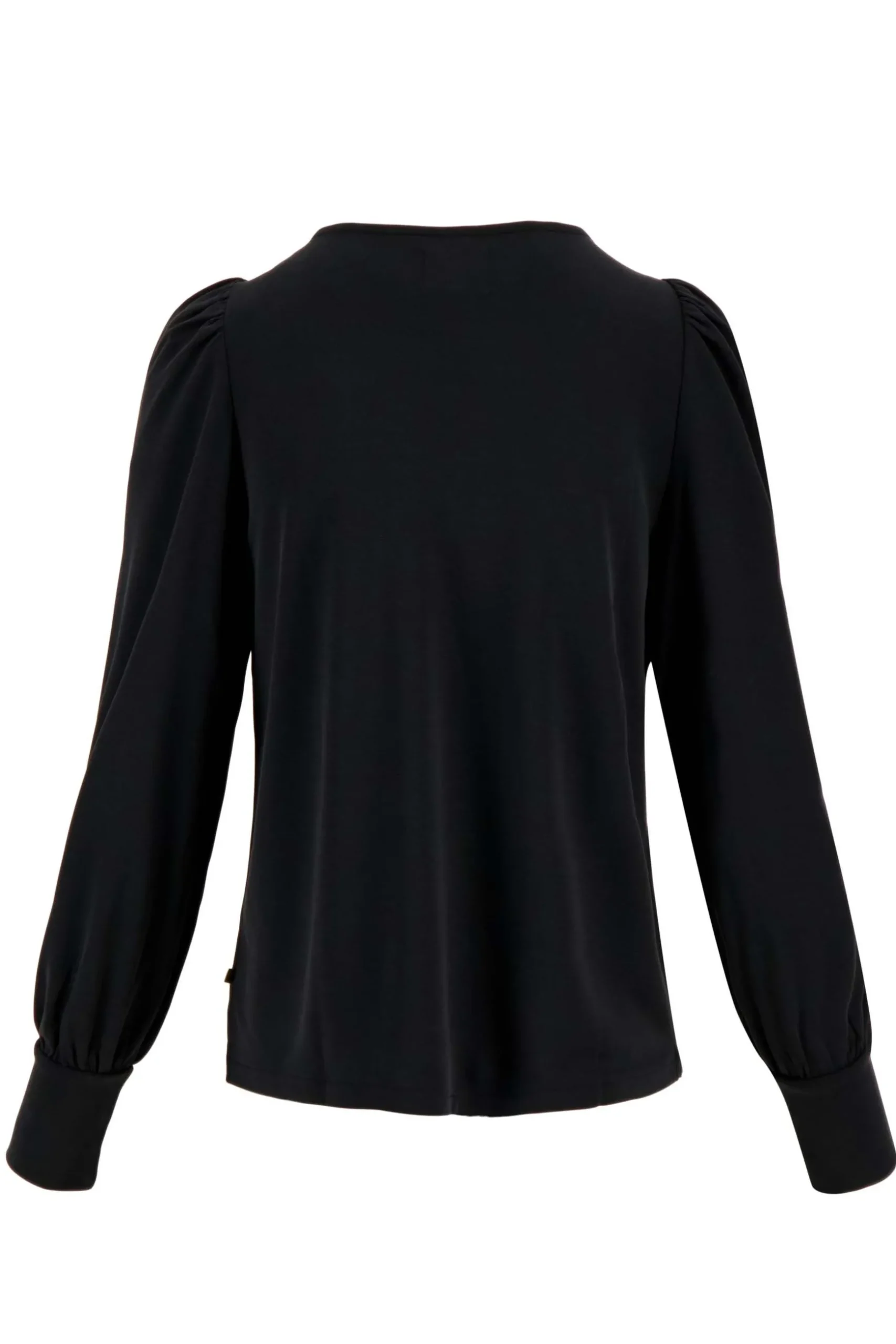 zusss top met boothals zwart