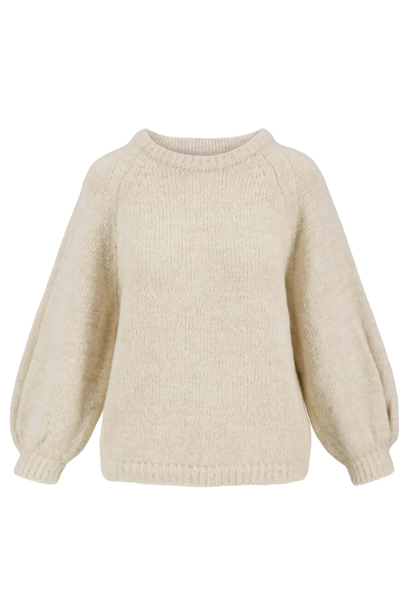 zusss trui met lurex creme