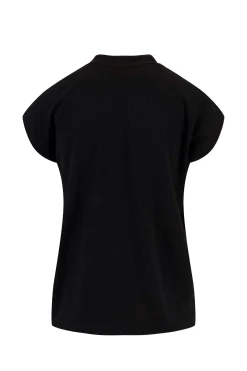 zusss turtle top met structuur zwart