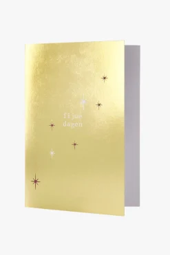 zusss wenskaart met gouden envelop fijne dagen goud