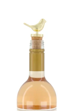 zusss wijnstopper vogel goud